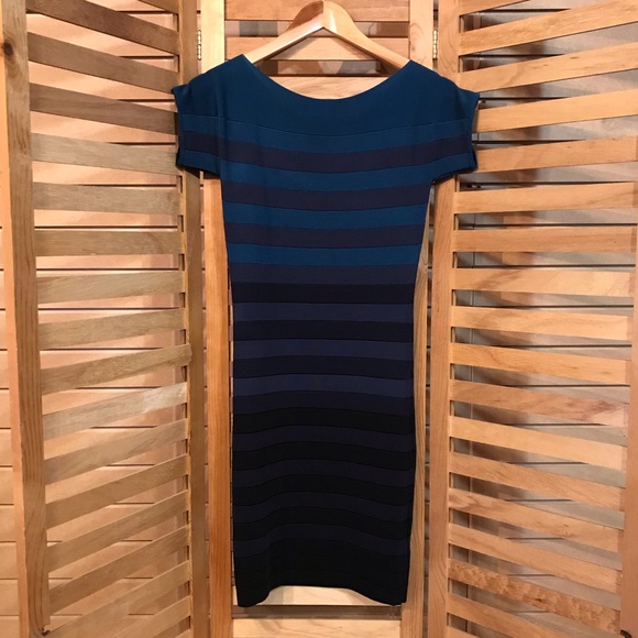 French Connection Dresses & Skirts - French Connection black/blues dress